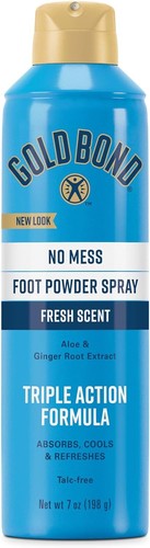 Gold bond mess talc - gold, no